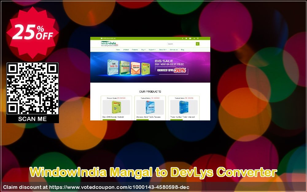 WindowIndia Mangal to DevLys Converter Coupon, discount Christmas OFF. Promotion: awful promo code of Mangal to DevLys Converter 2024