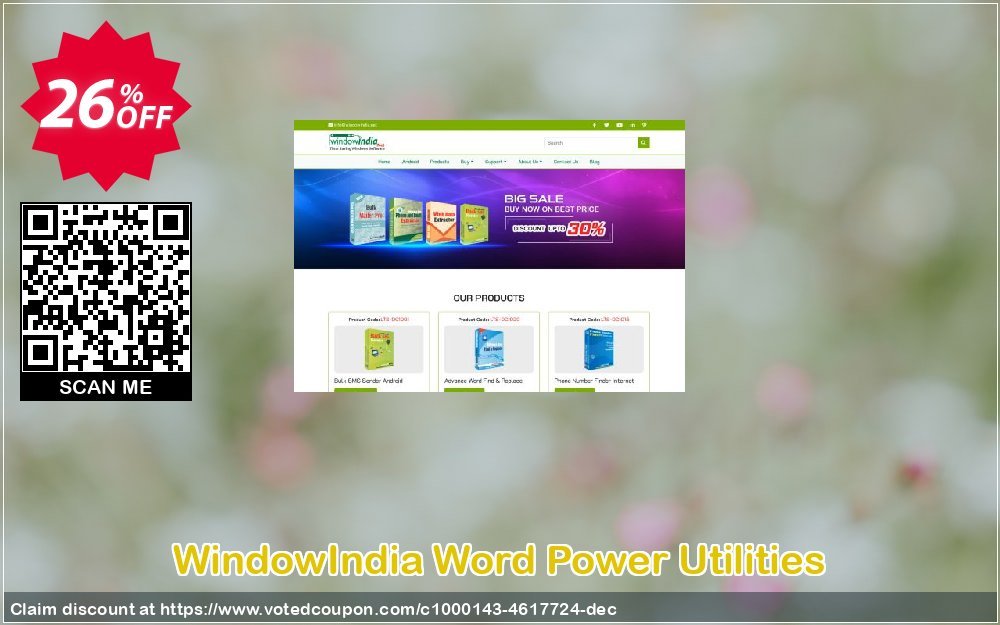 WindowIndia Word Power Utilities Coupon, discount Christmas OFF. Promotion: big offer code of Word Power Utilities 2024
