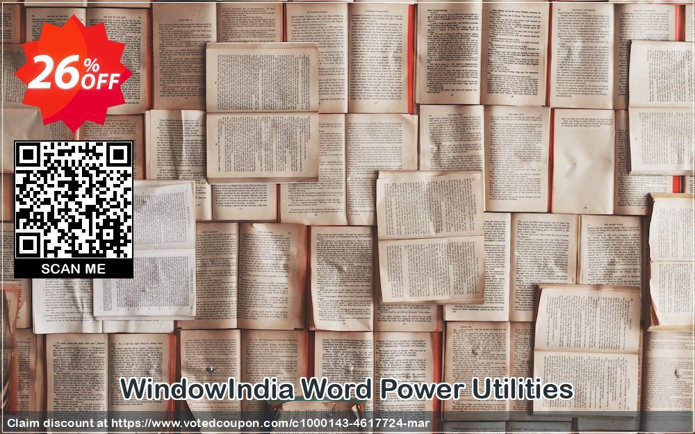 WindowIndia Word Power Utilities Coupon, discount Christmas OFF. Promotion: big offer code of Word Power Utilities 2024