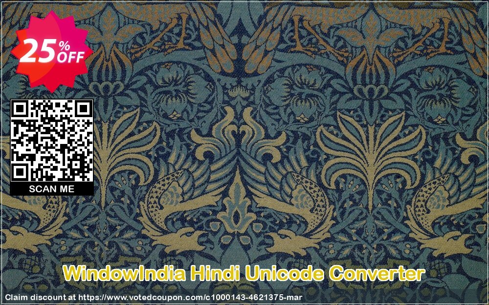 WindowIndia Hindi Unicode Converter Coupon Code May 2024, 25% OFF - VotedCoupon