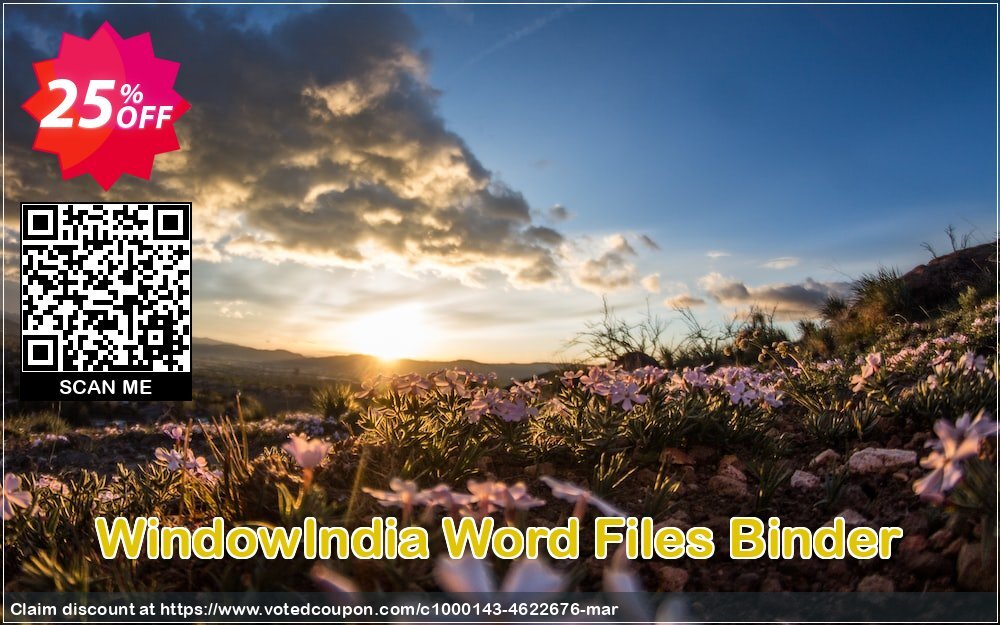 WindowIndia Word Files Binder Coupon Code May 2024, 25% OFF - VotedCoupon