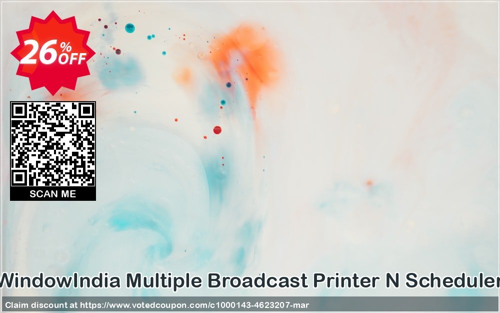 WindowIndia Multiple Broadcast Printer N Scheduler Coupon, discount Christmas OFF. Promotion: imposing promo code of Multiple Broadcast Printer N Scheduler 2024