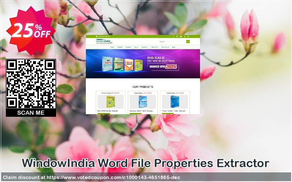 WindowIndia Word File Properties Extractor Coupon, discount Christmas OFF. Promotion: imposing promo code of Word File Properties Extractor 2024