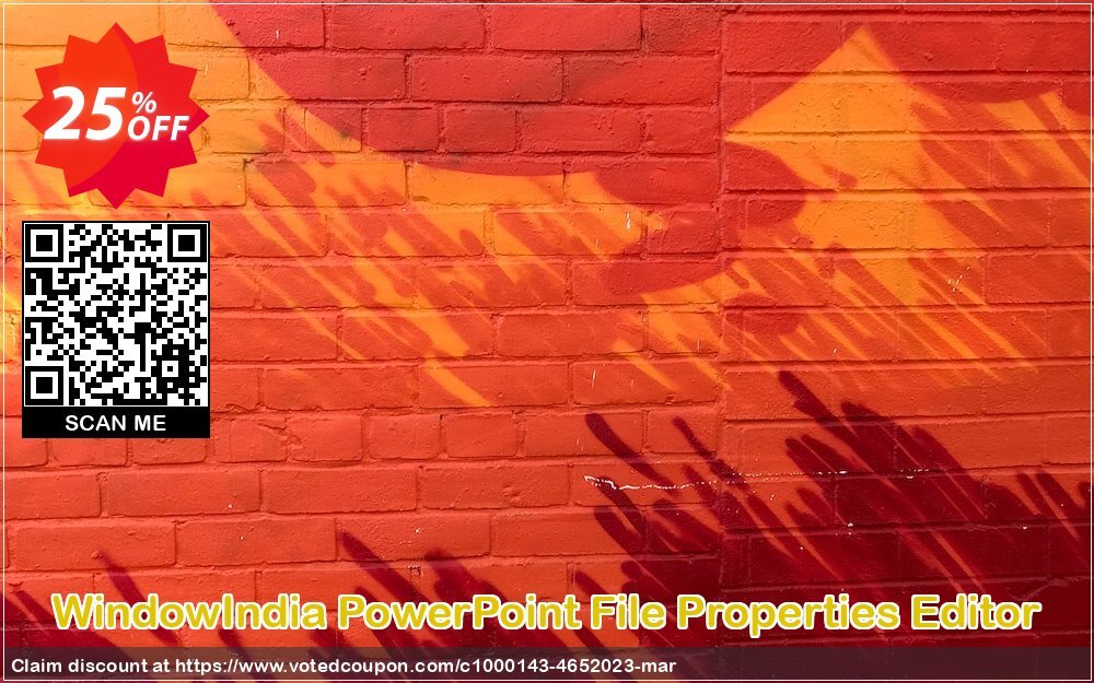 WindowIndia PowerPoint File Properties Editor Coupon Code May 2024, 25% OFF - VotedCoupon