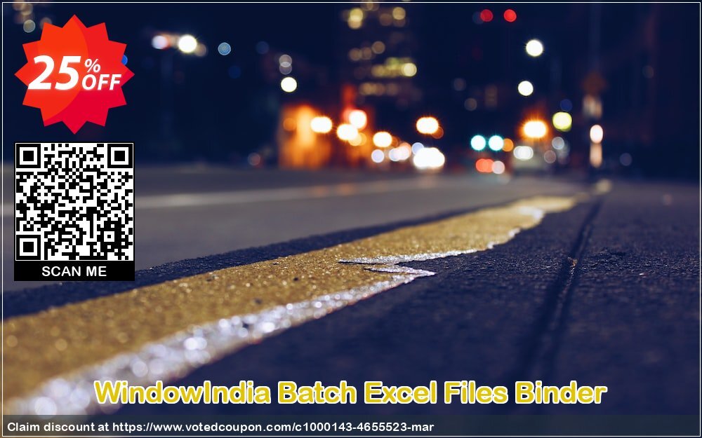 WindowIndia Batch Excel Files Binder Coupon Code May 2024, 25% OFF - VotedCoupon