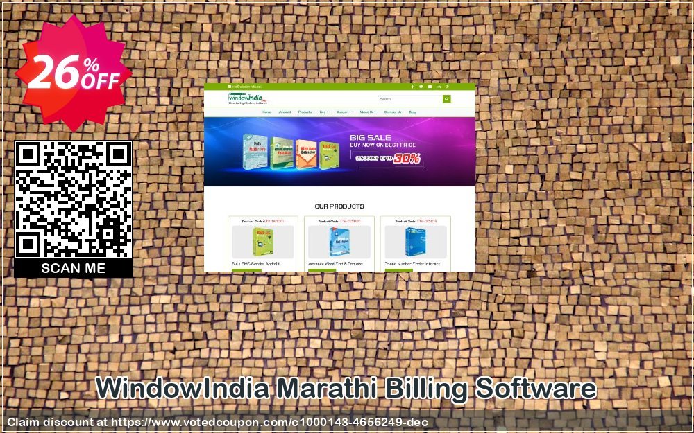 WindowIndia Marathi Billing Software Coupon, discount Christmas OFF. Promotion: big promotions code of Marathi Billing Software 2024