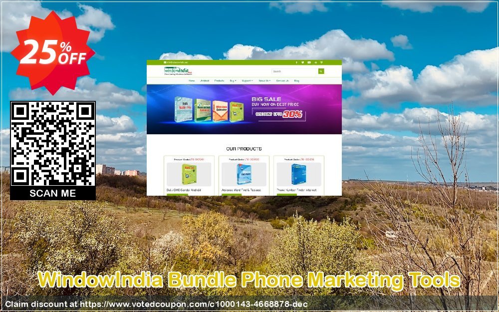 WindowIndia Bundle Phone Marketing Tools Coupon, discount Christmas OFF. Promotion: special sales code of Bundle Phone Marketing Tools 2023