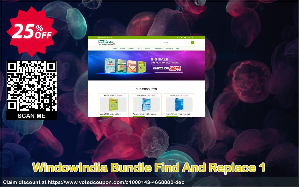 WindowIndia Bundle Find And Replace 1 Coupon, discount Christmas OFF. Promotion: awesome offer code of Bundle Find And Replace 1 2023