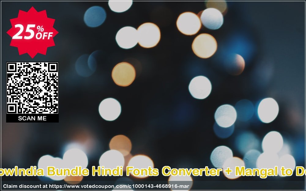 WindowIndia Bundle Hindi Fonts Converter + Mangal to DevLys Coupon Code Apr 2024, 25% OFF - VotedCoupon