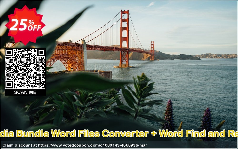 WindowIndia Bundle Word Files Converter + Word Find and Replace Pro Coupon, discount Christmas OFF. Promotion: dreaded offer code of Bundle Word Files Converter + Word Find and Replace Pro 2024