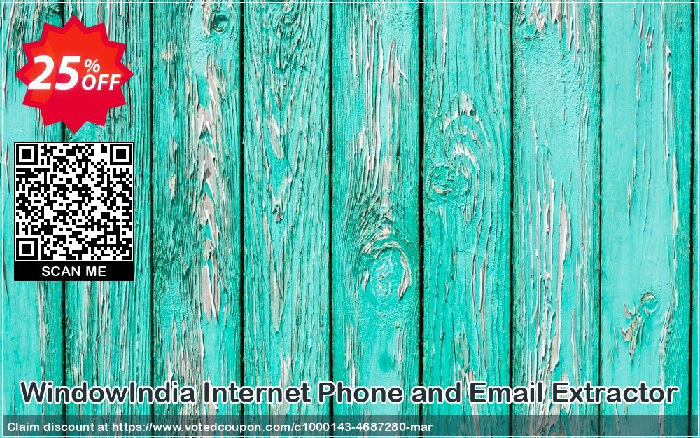 WindowIndia Internet Phone and Email Extractor Coupon, discount Christmas OFF. Promotion: awesome promotions code of Internet Phone and Email Extractor 2024