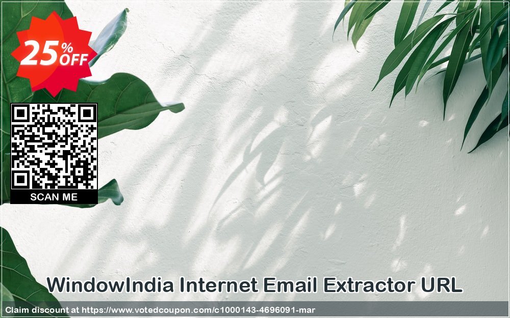 WindowIndia Internet Email Extractor URL Coupon Code May 2024, 25% OFF - VotedCoupon