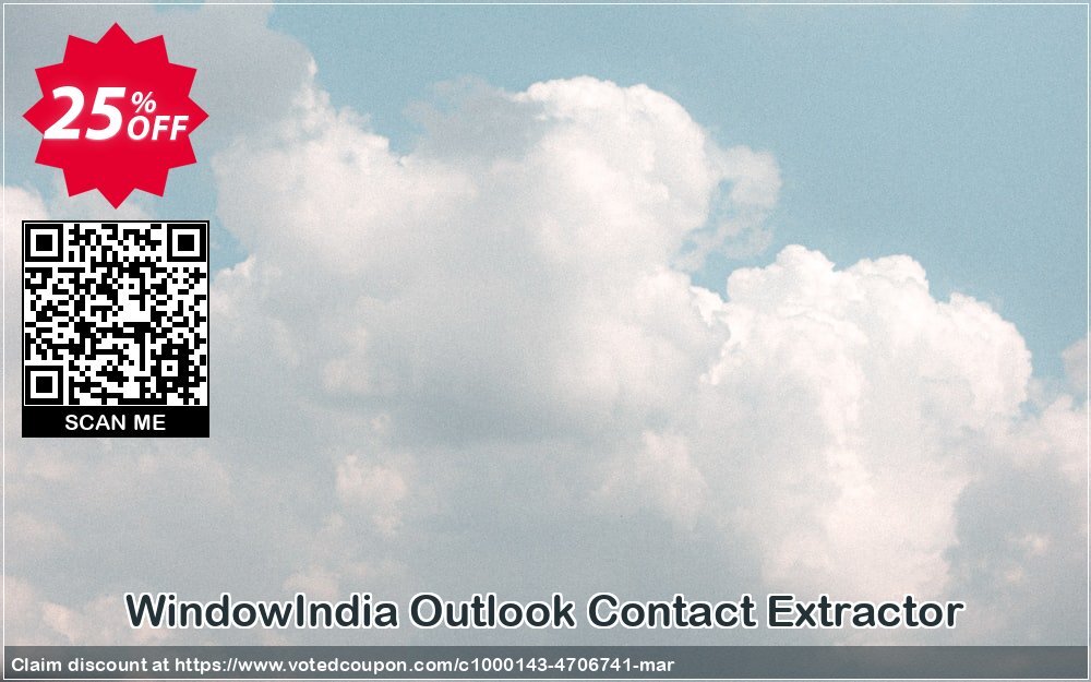 WindowIndia Outlook Contact Extractor Coupon Code Apr 2024, 25% OFF - VotedCoupon