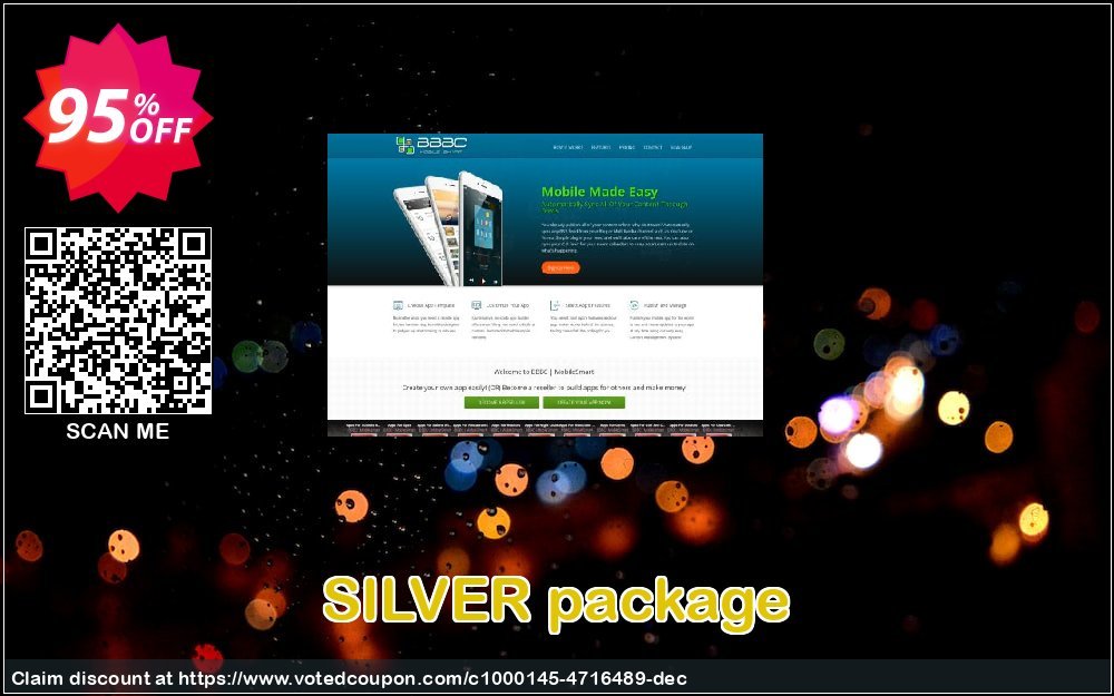 SILVER package Coupon, discount 3. SILVER PACKAGE (D-I-Y ANDROID APPS WITH LIMITED FEATURES) wonderful promotions code 2023. Promotion: exclusive promo code of 3. SILVER PACKAGE (D-I-Y ANDROID AND iOS APPS WITH LIMITED FEATURES) 2023