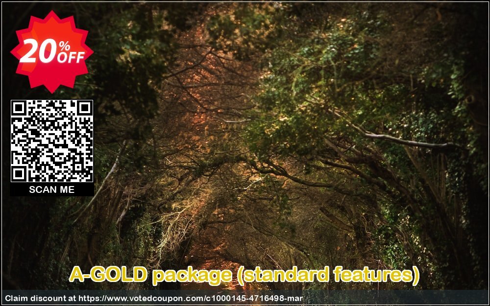 A-GOLD package, standard features  voted-on promotion codes