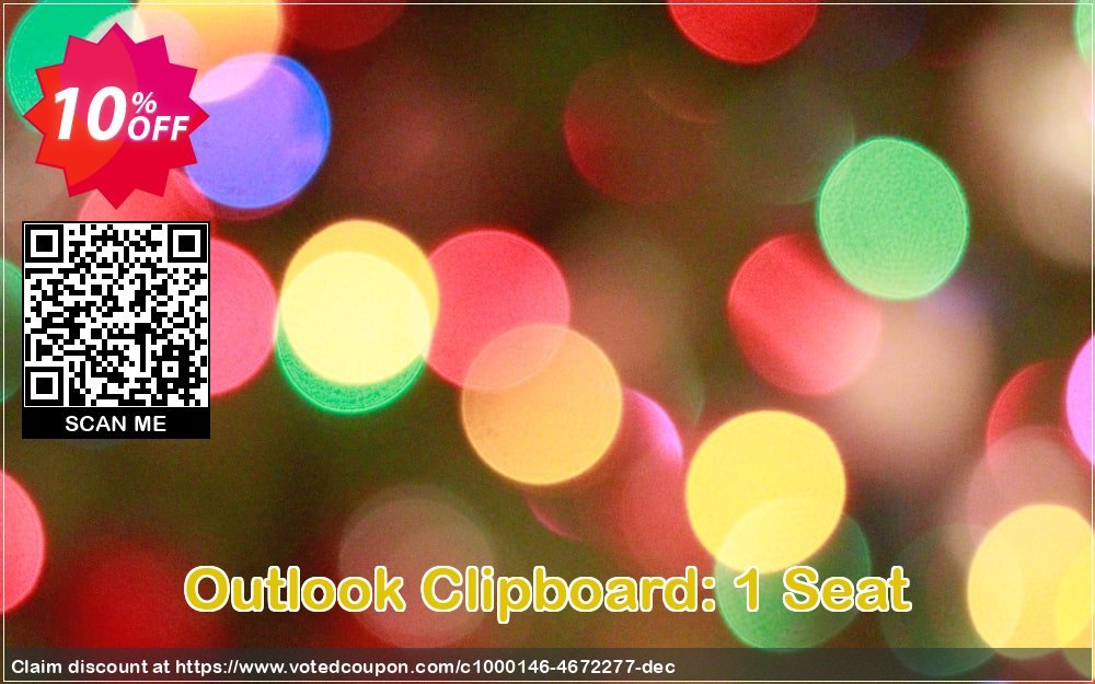 Outlook Clipboard: 1 Seat Coupon, discount 2CHECKOUTAFFILIATE10 - 10% Off. Promotion: amazing promo code of Outlook Clipboard: 1 Seat 2023