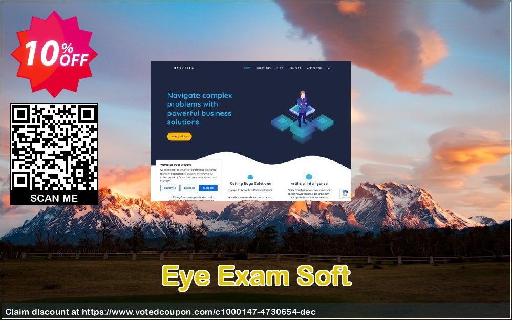 Eye Exam Soft Coupon, discount Eye Exam Soft big deals code 2024. Promotion: big deals code of Eye Exam Soft 2024