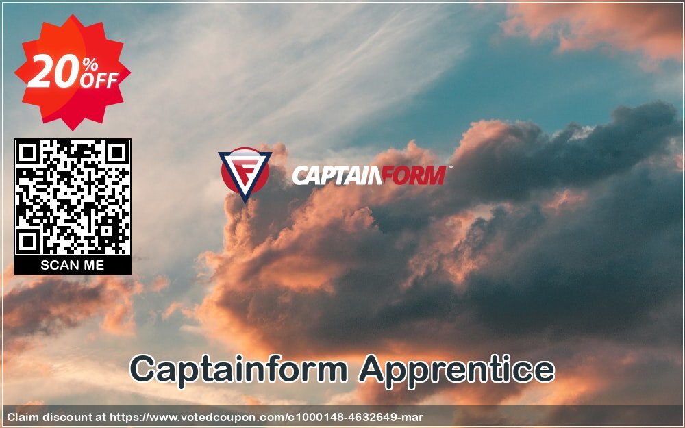 Captainform Apprentice Coupon Code May 2024, 20% OFF - VotedCoupon