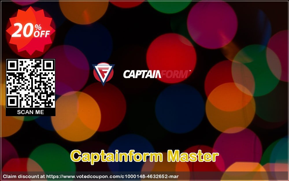 Captainform Master Coupon Code Apr 2024, 20% OFF - VotedCoupon