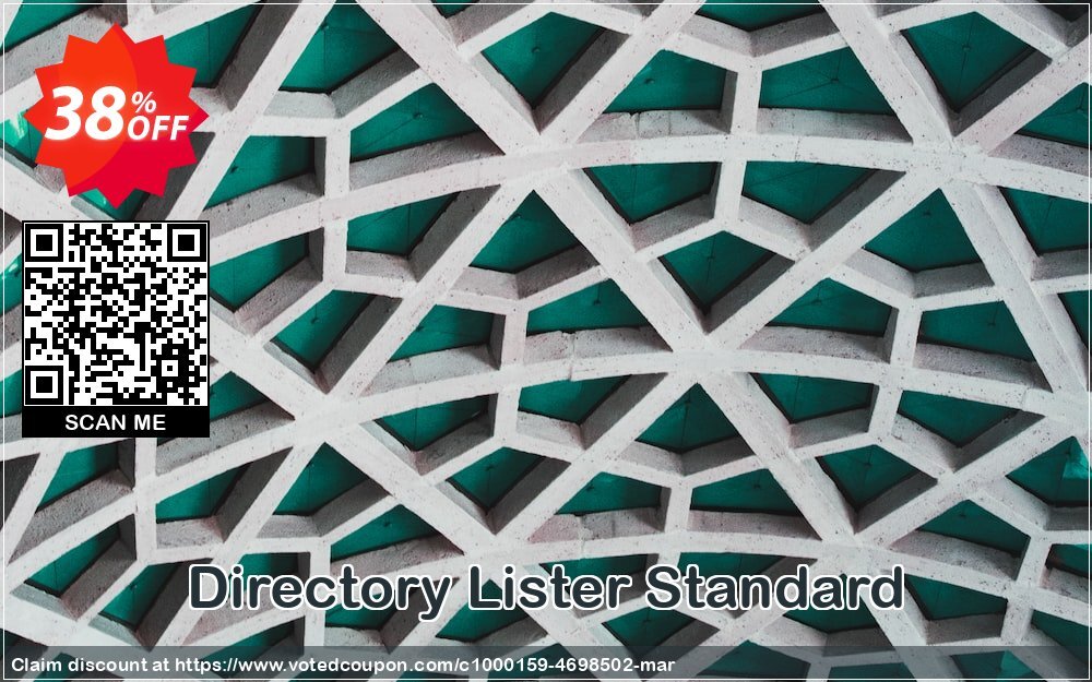 Directory Lister Standard Coupon, discount Directory Lister 30% off. Promotion: special sales code of Directory Lister Standard 2024