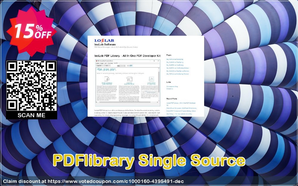 PDFlibrary Single Source Coupon, discount 15% OFF. Promotion: marvelous discounts code of PDFlibrary Single Source 2023