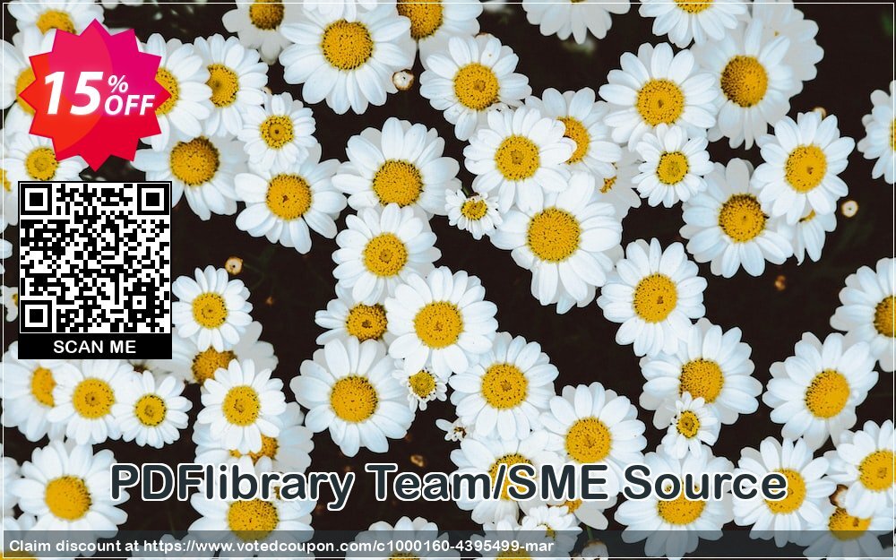 PDFlibrary Team/SME Source Coupon Code May 2024, 15% OFF - VotedCoupon