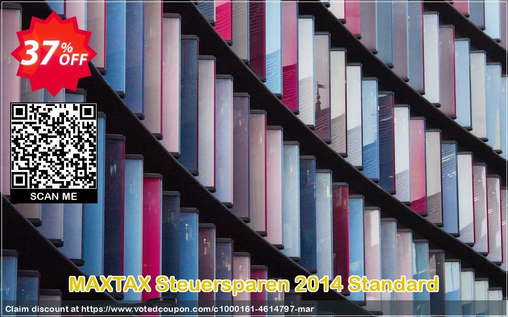 MAXTAX Steuersparen 2014 Standard voted-on promotion codes