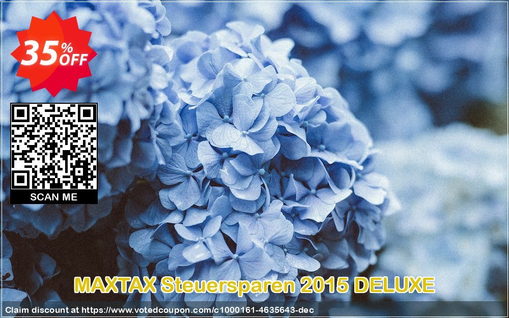 MAXTAX Steuersparen 2015 DELUXE Coupon, discount NEUKUNDEN-AKTION 2015. Promotion: special deals code of MAXTAX Steuersparen 2015 DELUXE 2024