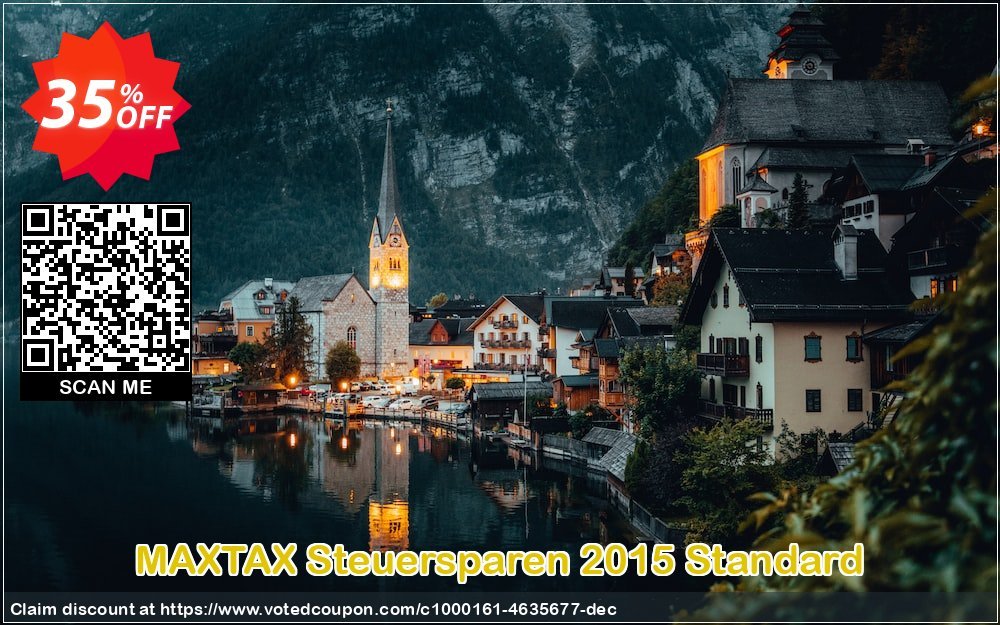 MAXTAX Steuersparen 2015 Standard voted-on promotion codes