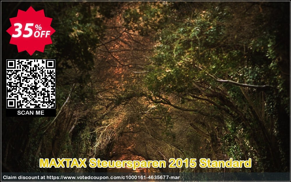 MAXTAX Steuersparen 2015 Standard voted-on promotion codes