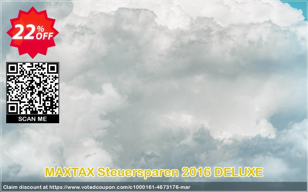 MAXTAX Steuersparen 2016 DELUXE Coupon Code May 2024, 22% OFF - VotedCoupon