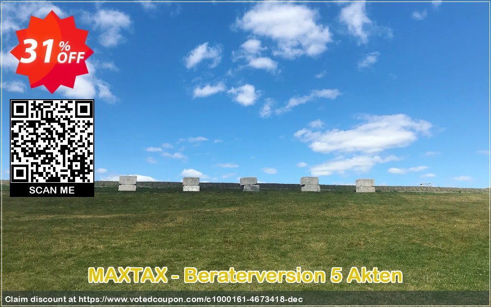 MAXTAX - Beraterversion 5 Akten Coupon, discount MAXTAX SPAR-ABO. Promotion: impressive promo code of MAXTAX - Beraterversion 5 Akten 2023