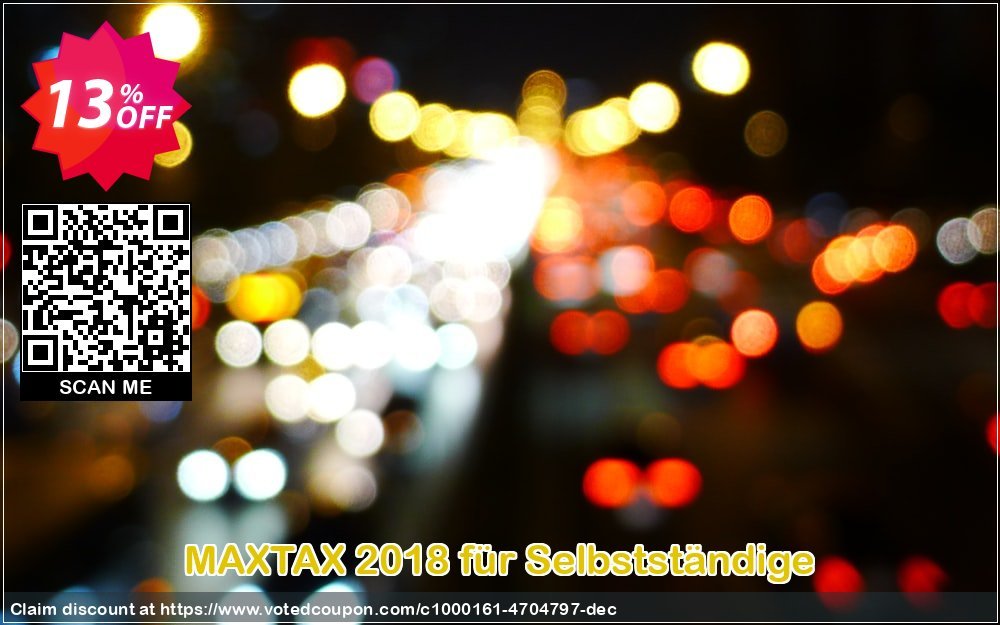 MAXTAX 2018 für Selbstständige Coupon, discount MAXTAX SPAR-ABO. Promotion: awful offer code of MAXTAX 2023 für Selbstständige 2023