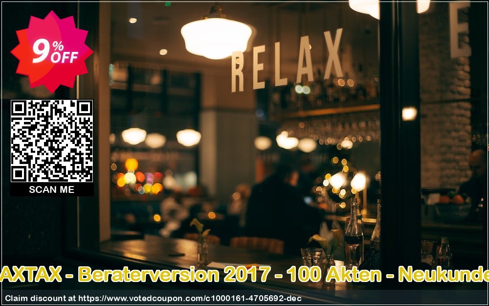 MAXTAX - Beraterversion 2017 - 100 Akten - Neukunden Coupon, discount MAXTAX SPAR-ABO. Promotion: marvelous deals code of MAXTAX - Beraterversion 2017 - 100 Akten - Neukunden 2023