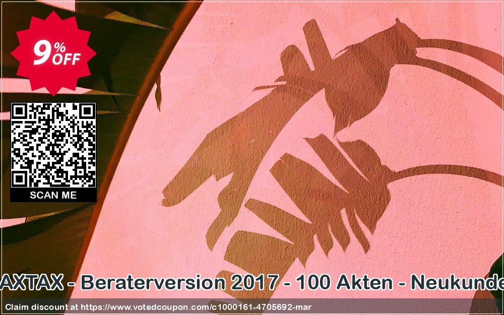 MAXTAX - Beraterversion 2017 - 100 Akten - Neukunden Coupon, discount MAXTAX SPAR-ABO. Promotion: marvelous deals code of MAXTAX - Beraterversion 2017 - 100 Akten - Neukunden 2024