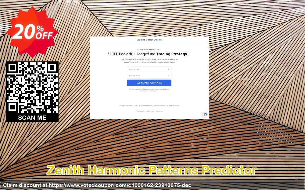 Zenith Harmonic Patterns Predictor Coupon, discount Zenith Harmonic Patterns Predictor fearsome offer code 2023. Promotion: hottest offer code of Forex Neural Profits 2023