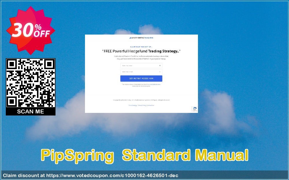 PipSpring  Standard Manual Coupon, discount ForexPeaceArmy. Promotion: dreaded deals code of PipSpring  Standard Manual 2023