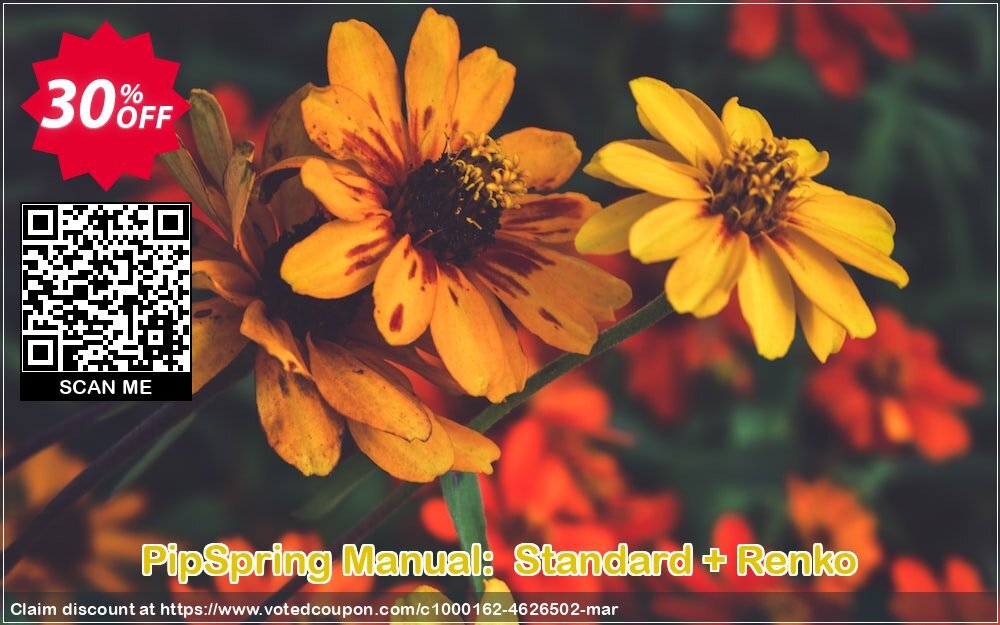 PipSpring Manual:  Standard + Renko Coupon Code Apr 2024, 30% OFF - VotedCoupon