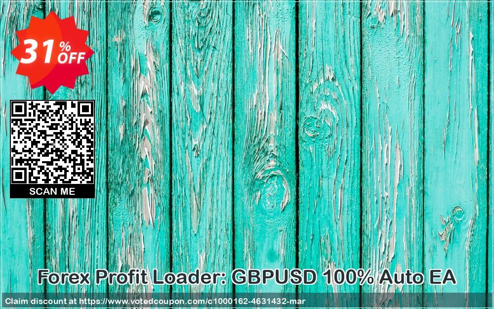 Forex Profit Loader: GBPUSD 100% Auto EA Coupon Code Apr 2024, 31% OFF - VotedCoupon