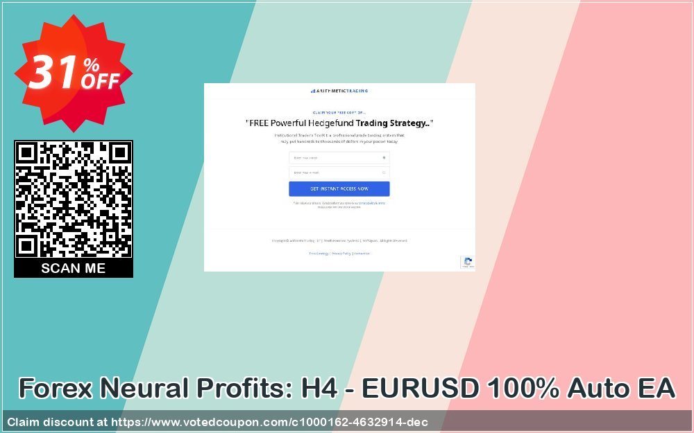 Forex Neural Profits: H4 - EURUSD 100% Auto EA Coupon, discount ForexPeaceArmy. Promotion: stirring offer code of Forex Neural Profits: H4 - EURUSD 100% Auto EA 2023