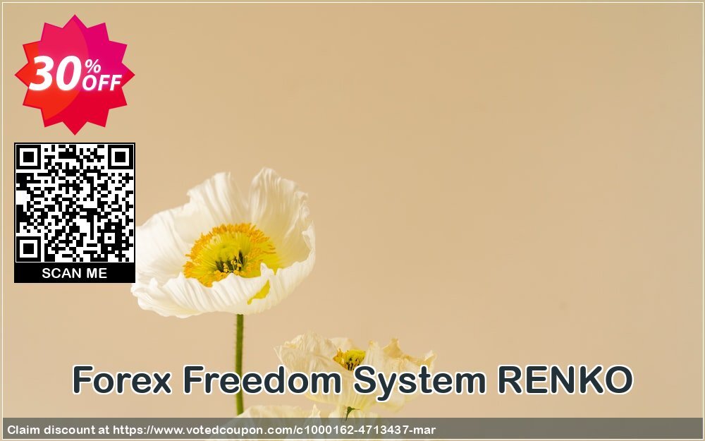 Forex Freedom System RENKO voted-on promotion codes