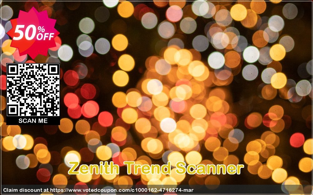 Zenith Trend Scanner Coupon, discount Zenith 50% Off. Promotion: awful promotions code of Zenith Trend Scanner 2024