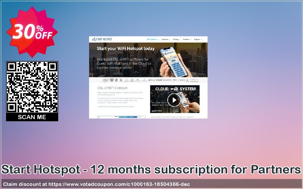Start Hotspot - 12 months subscription for Partners Coupon, discount Start Hotspot - 12 months subscription for Partners hottest offer code 2024. Promotion: hottest offer code of Start Hotspot - 12 months subscription for Partners 2024