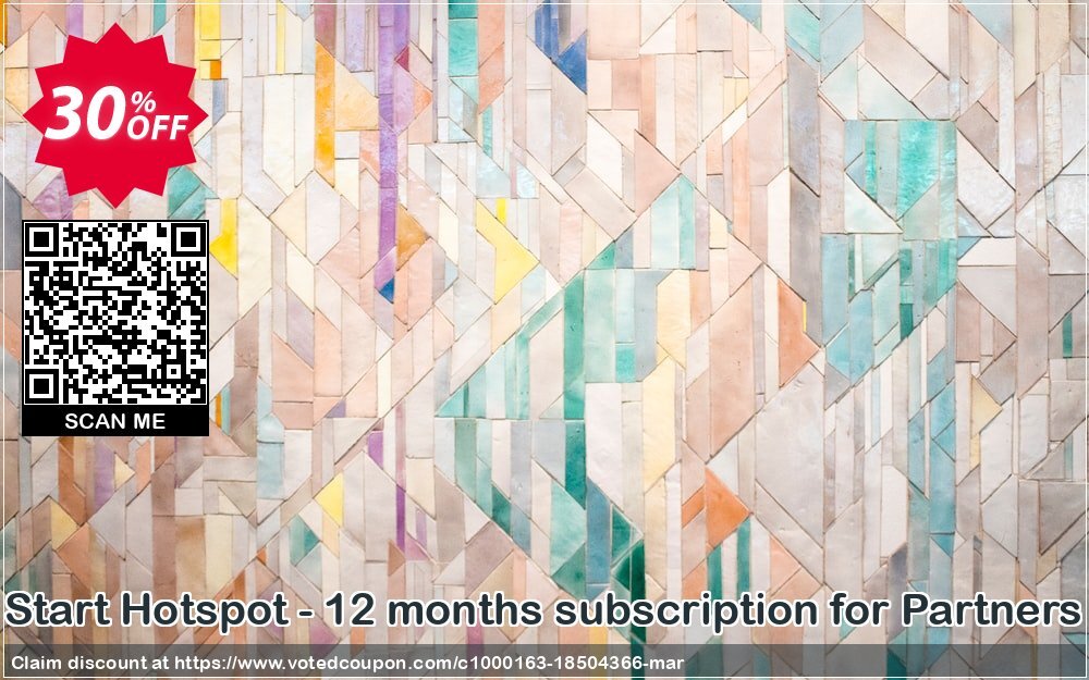 Start Hotspot - 12 months subscription for Partners Coupon Code May 2024, 30% OFF - VotedCoupon