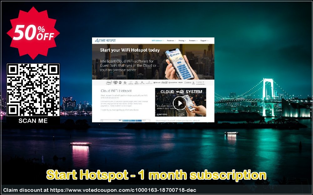 Start Hotspot - Monthly subscription Coupon, discount NEWYEAR 2023 Special Discount. Promotion: special promo code of Start Hotspot - 1 month subscription 2023