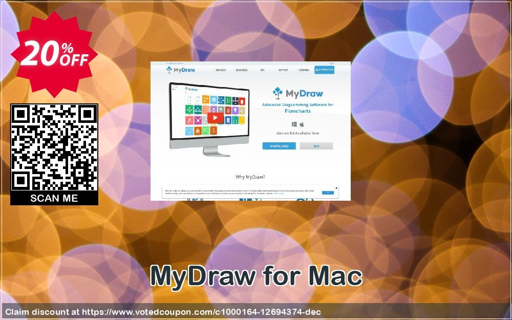 MyDraw for MAC Coupon, discount MyDraw Spring OFF. Promotion: marvelous discount code of MyDraw for Mac 2023