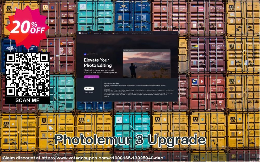 Photolemur 3 Upgrade Coupon, discount Photolemur 3 Upgrade  hottest discount code 2023. Promotion: hottest discount code of Photolemur 3 Upgrade   2023