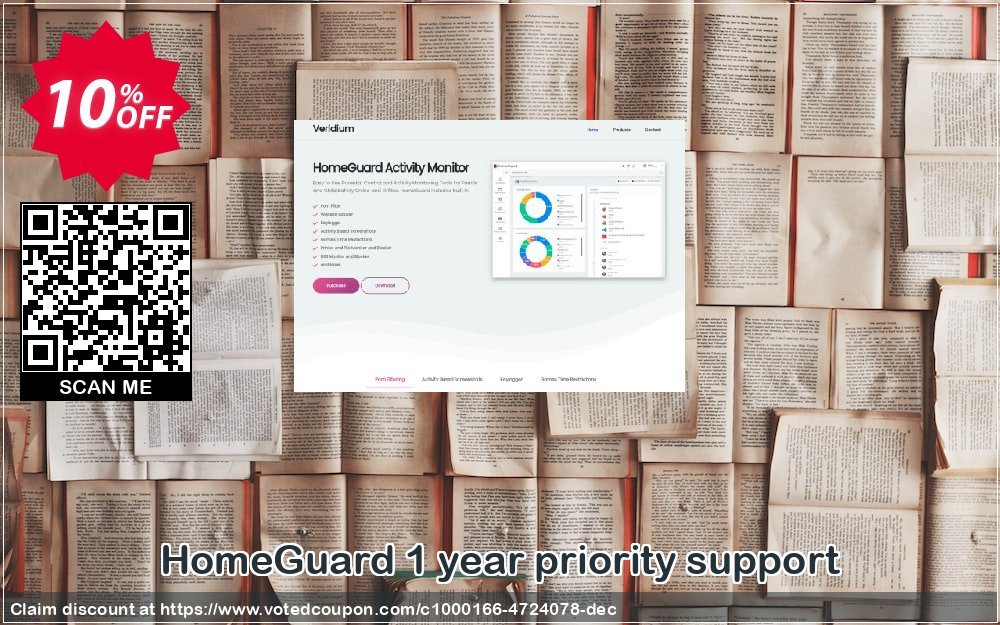 HomeGuard Yearly priority support Coupon, discount 1 year priority support - HomeGuard special discounts code 2023. Promotion: special discounts code of 1 year priority support - HomeGuard 2023