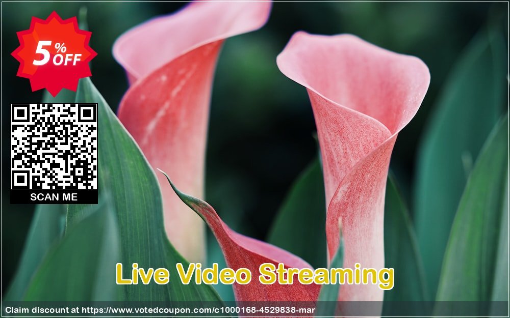 Live Video Streaming Coupon Code May 2024, 5% OFF - VotedCoupon