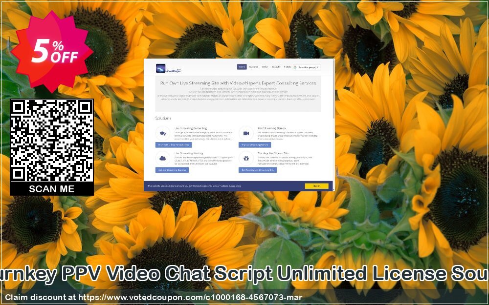 VideoGirls BiZ Turnkey PPV Video Chat Script Unlimited Plan Source Resell Rights Coupon Code Apr 2024, 5% OFF - VotedCoupon